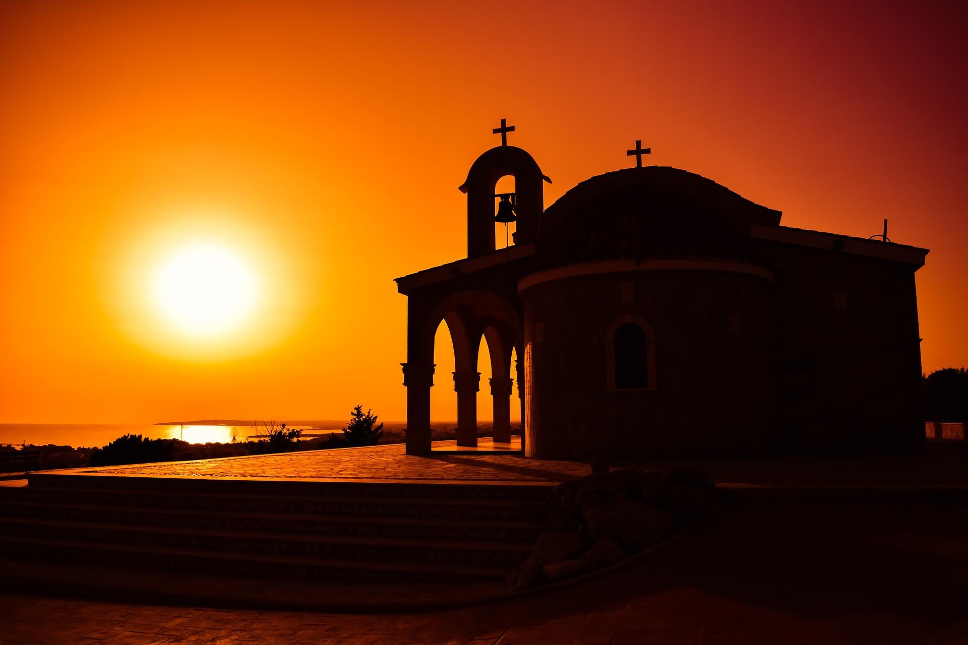 Ηλιοβασίλεμα στην Κύπρο