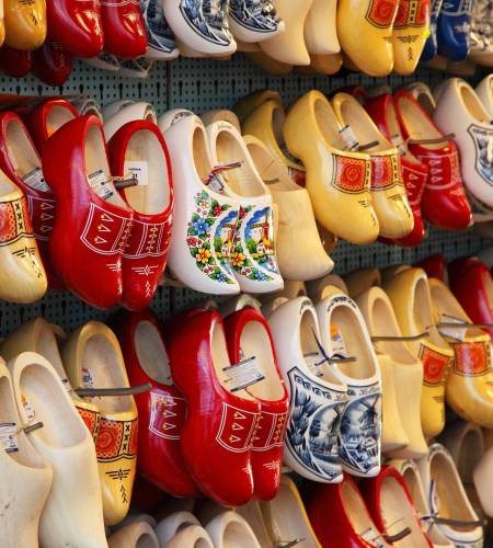 Παραδοσιακά ξύλινα παπούτσια Ολλανδία