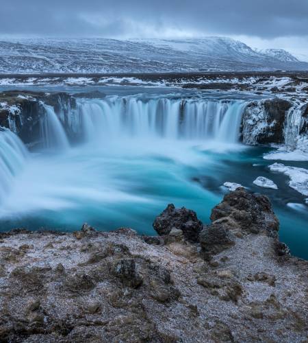 Goðafoss καταρράκτης στην Ισλανδία