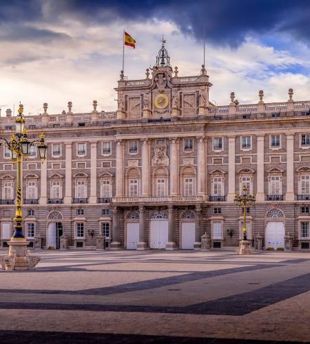 Βασιλικά Ανάκτορα της Μαδρίτης. Ισπανία