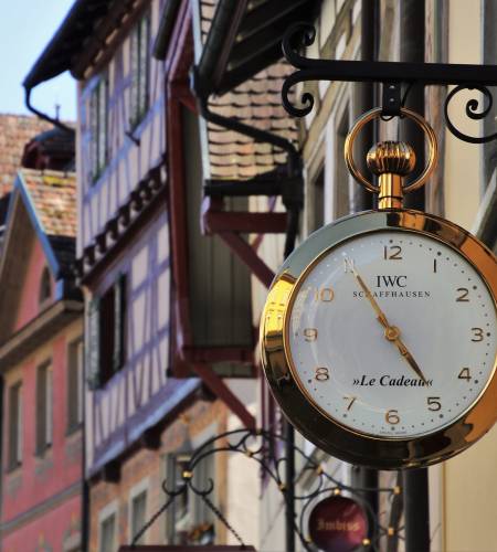 Ρολόι στο χωριό Stein am Rhein